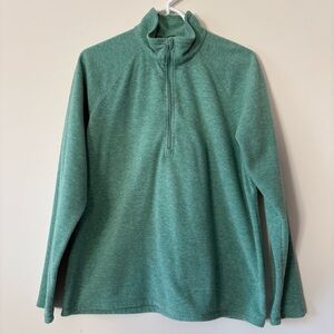 Eddie Bauer Marl Fleece 1/4 Zip Pullover